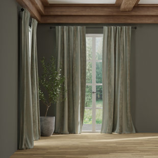 Add Pleats to Our Drapes Triple or Double Pinch Pleated Curtains Fan Fold  or French/euro Pleat Custom Drapes With Hooks 