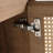 12" Bathroom Side Cabinet, Soft Close Doors, Float Mounting Design, (KD-Packing)-1931538909