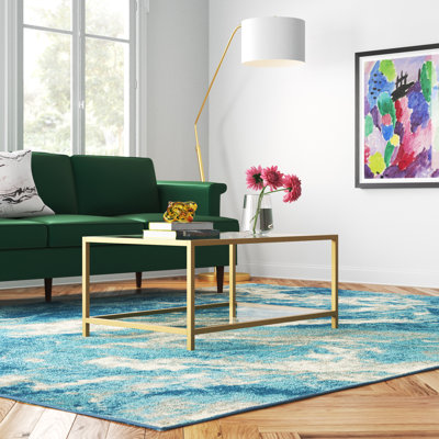 Cillian Four Leg Coffee Table with Storage