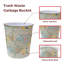 Anngelica 7.7L Waste Bin Plastic Waste Paper Basket Pack Of 2 Waste Basket Open Trash Can