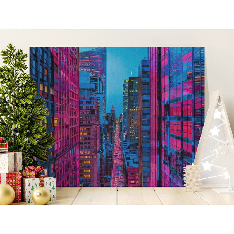 Pankey Wrapped Canvas Print Set, 14x11