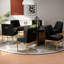 Chaise d'appoint en velours Baudel-2036812414-2036812409