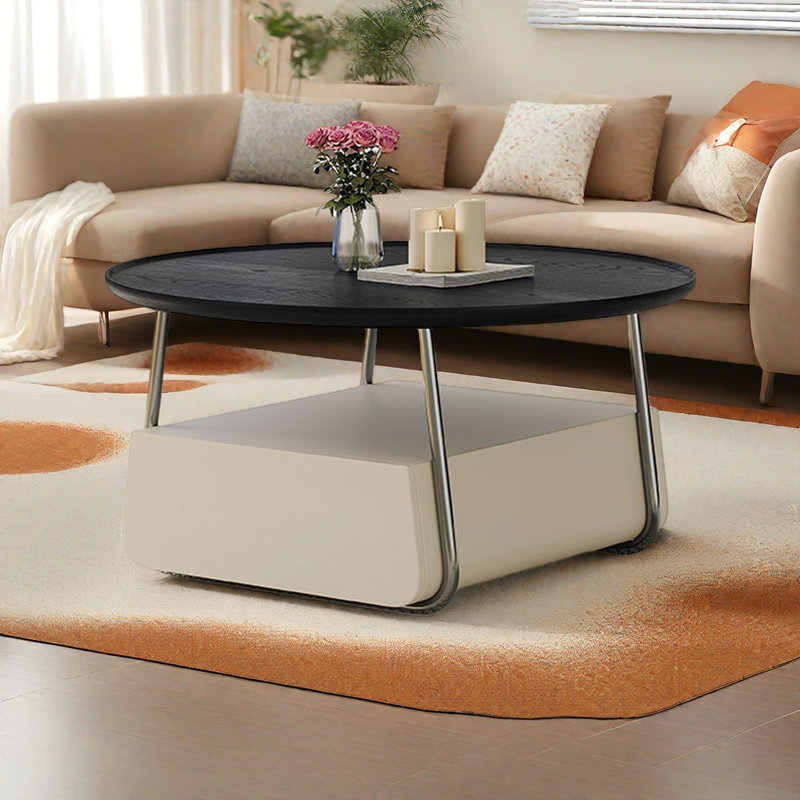 Vintage round coffee table