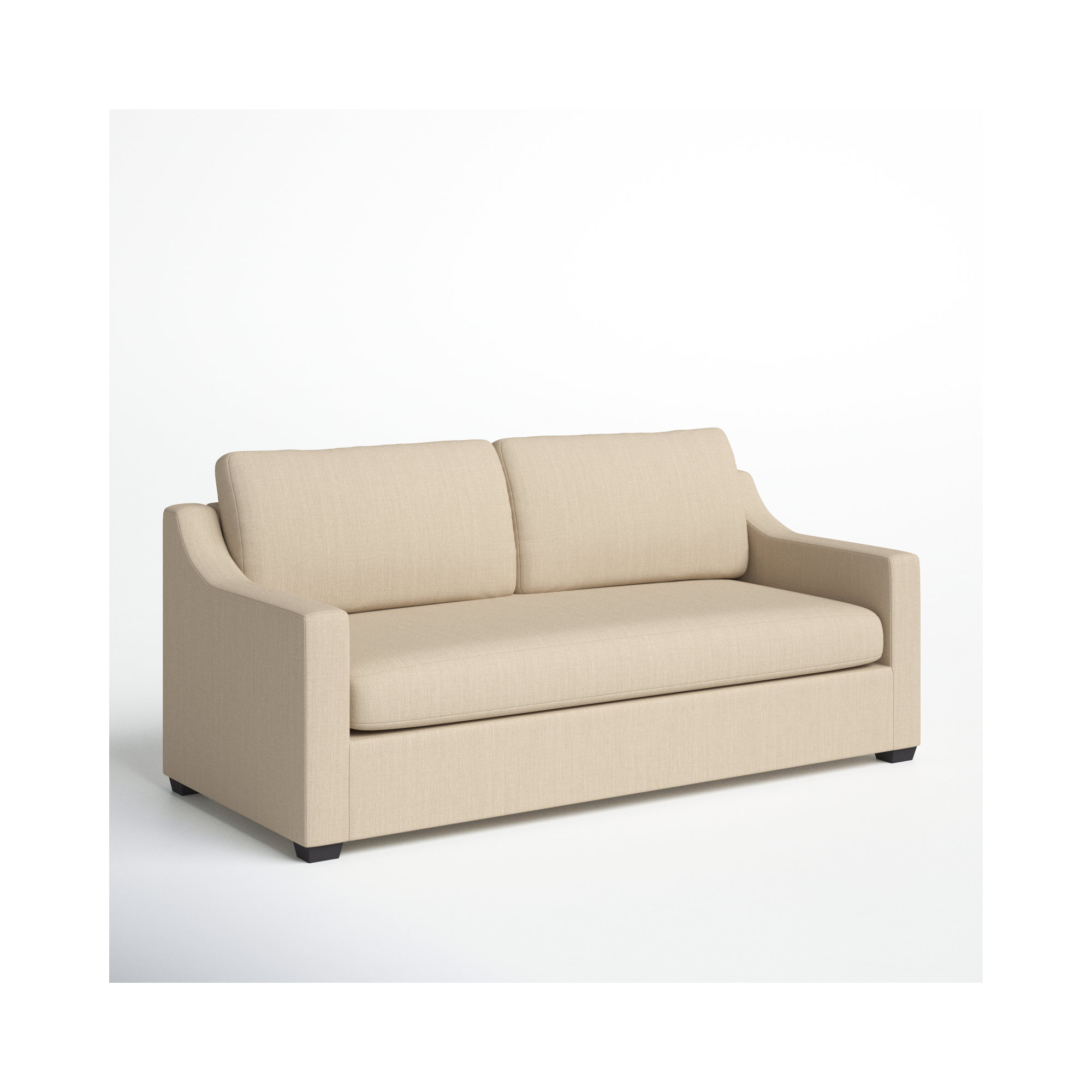 Cranbrook 88'' Upholstered Sofa, Canvas Flax Sunbrella® Canvas