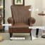 Faux Leather Armchair