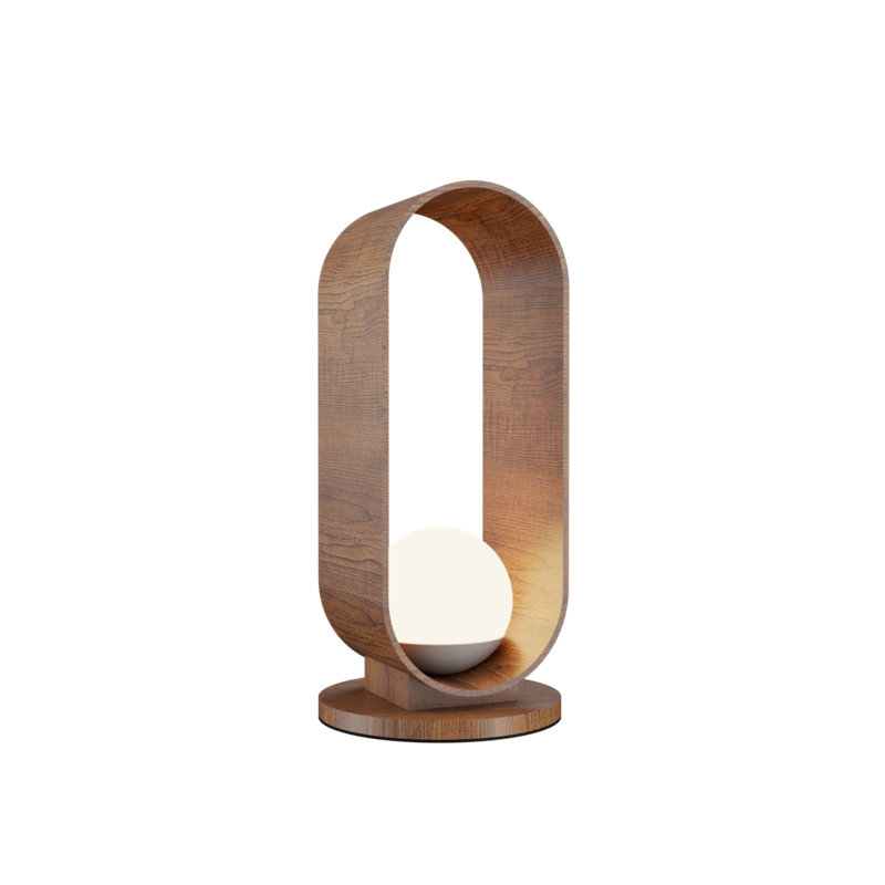 Sfera Table Lamp, Imbuia