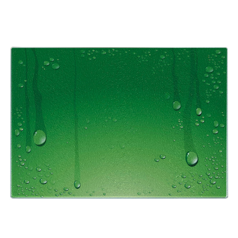Planche à découper en verre trempé Ambesonne