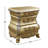 3 Drawers Resin Nightstand