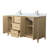 Elan Double Bathroom Vanity with Marble Top-99460084-99460087-124985084