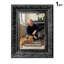 Cadre photo noir 1PC 5 po x 7 po avec profil décoratif