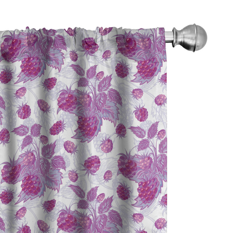 Semi-Sheer Rod Pocket Sliding Panel, 28" x 84"
