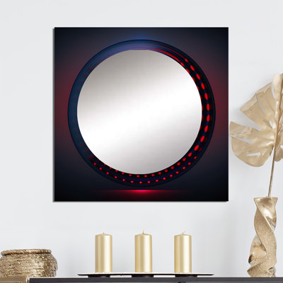 Laqundra - Modern Geometric Square Mirror For Wall Art Decor