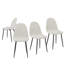 Chaises d'appoint rembourrées Delfinia-106002900-112274198