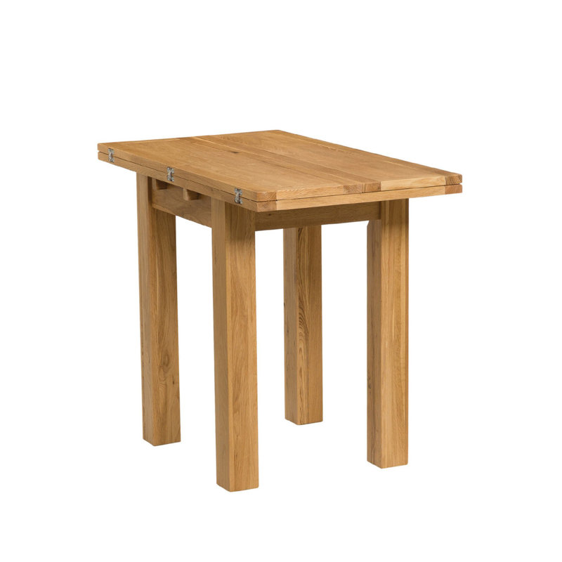 4 - Person Solid Oak Dining Set, White