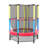 Costache 140cm D Hexagon Backyard Above Ground Trampoline