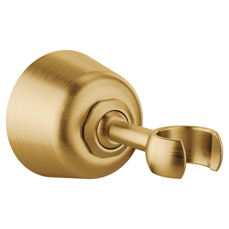 Moen® 2.38" x 2.38" Wall-Mount Handshower Holder, Brushed Gold