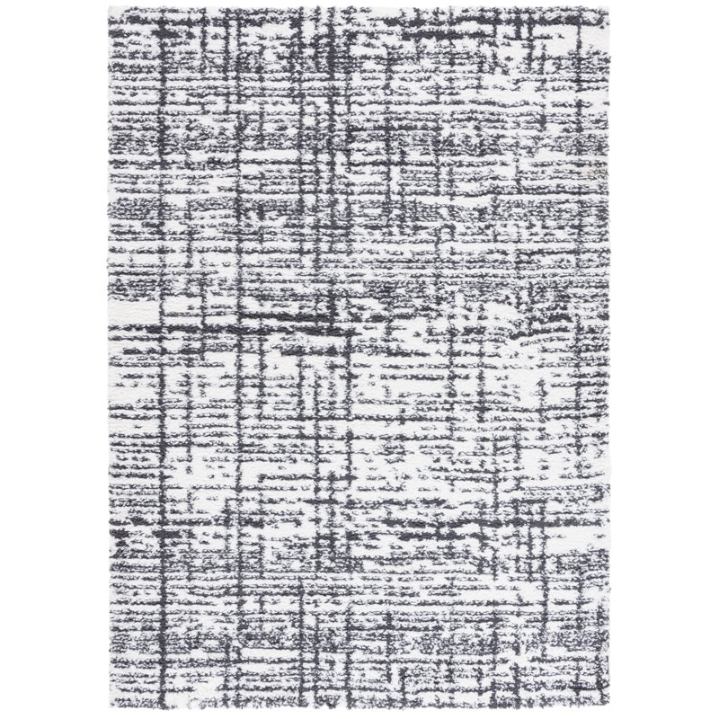 Rumi Shag Performance Abstract Rug, Rectangle 5'3" x 7'6"