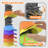 2-Pack Baseball Cap Organizer,Wall Mounted Coat Rack
