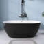 Baignoire de trempage en acrylique encastrable 29,5 po x 67 po Aukerman