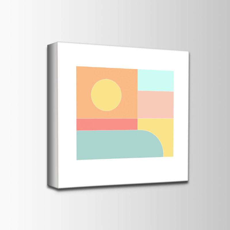 A Summer's Day Print by Stefanie Bales, 30" H x 30" W x 1.5" D, Wrapped Canvas, Does Not Apply