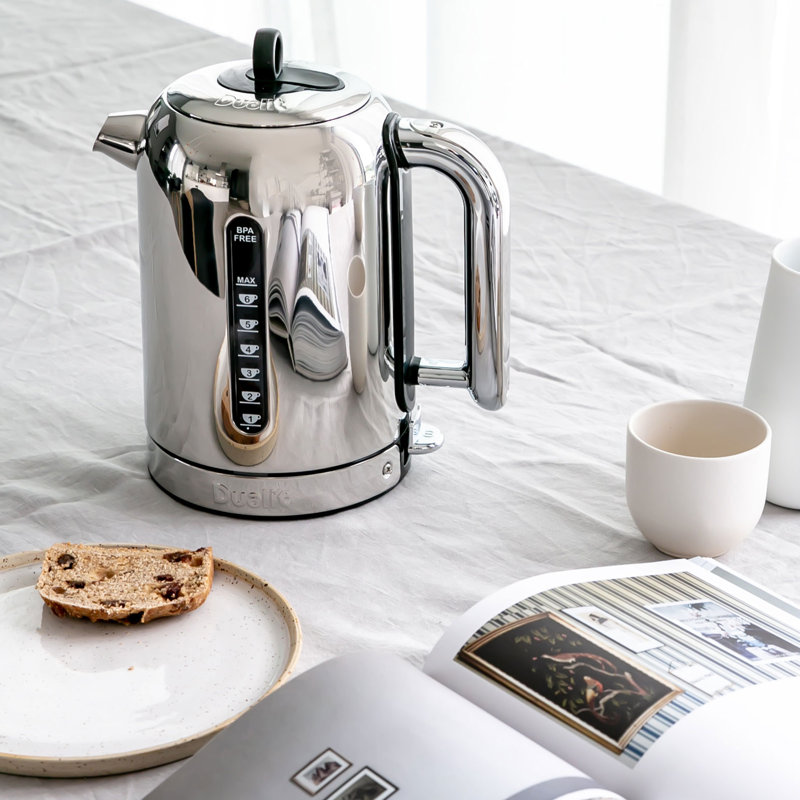 1.7L Classic Quiet Boil Kettle, Silver
