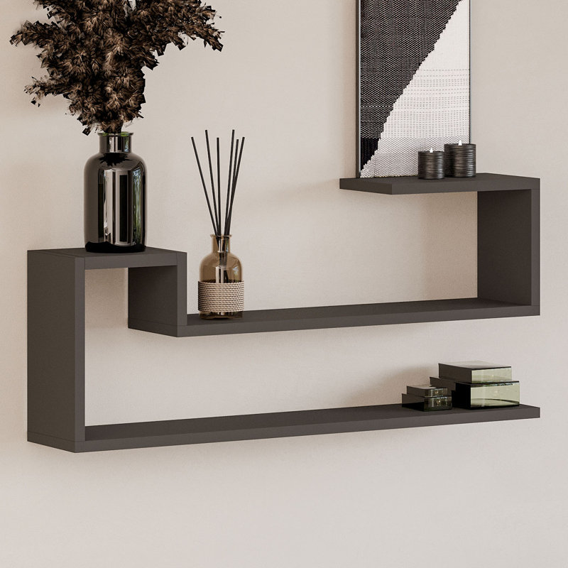 Floating Shelf, Anthracite