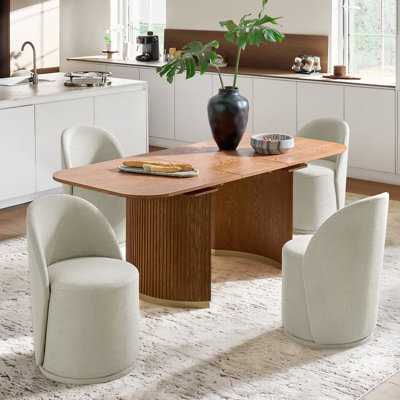 Ensemble de chaises pivotantes Clester