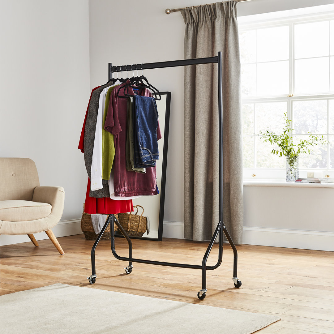 Heavy Duty Clothes Rail Home Garment Hanging Storage Stand Rack