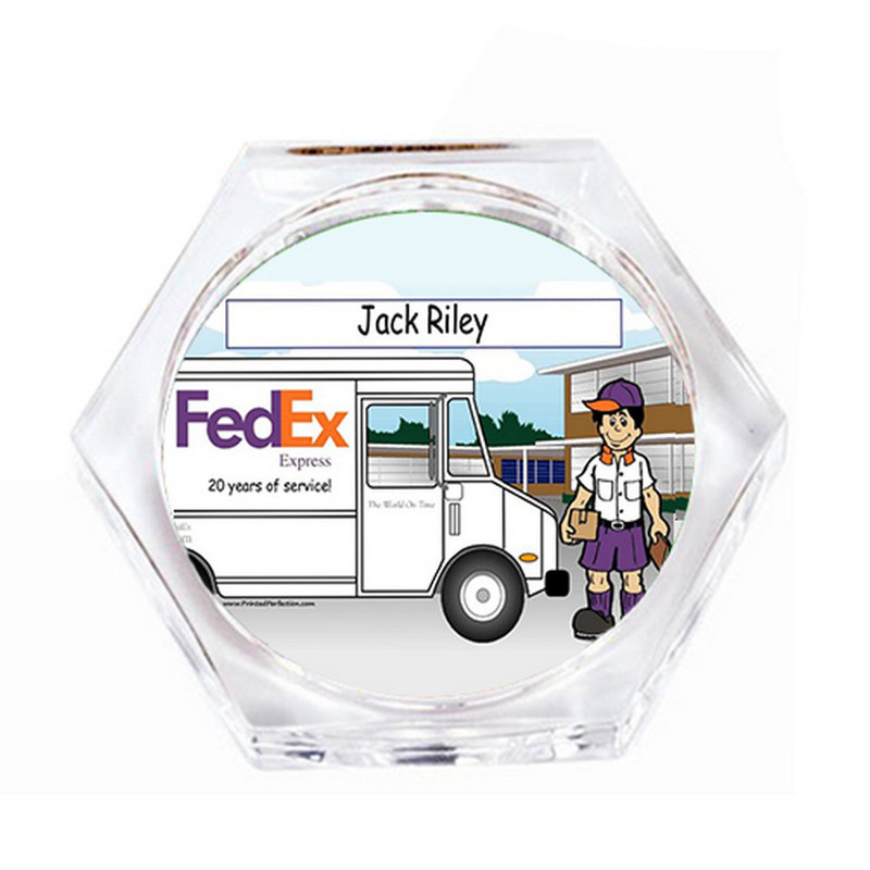 Sous-verre fedex driver
