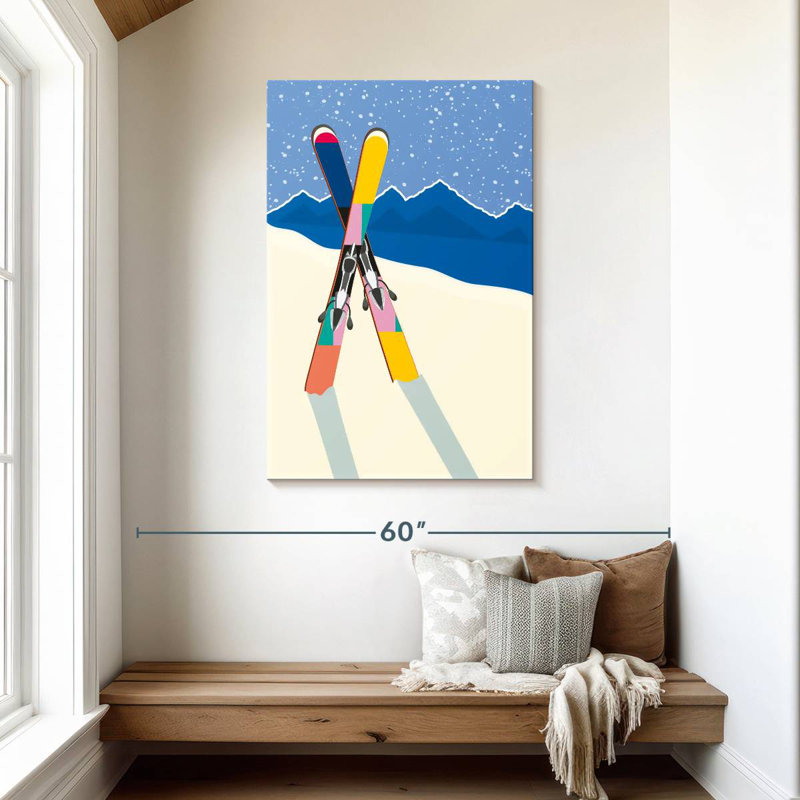 Sireci Winter Sport, 45" H x 30" W
