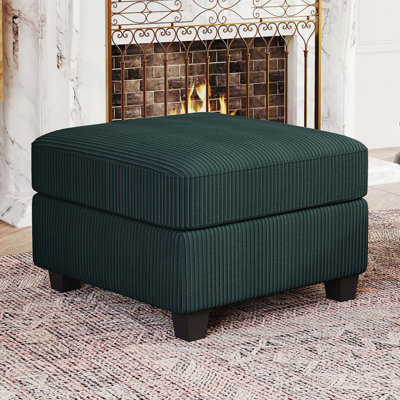 Vevey Corduroy Storage Ottoman