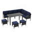 Ensemble de 7 pièces de mobilier d'extérieur pour petit patio-832249125