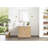Cloverfield 36'' Single Bathroom Vanity with Cultured Marble Top-93496130-93496131