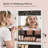 White Jewellery Armoire With Built-In Lighted Mirror, Ample Storage, And Effortless Assembly-98969524