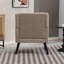 Fauteuil capitonné à dossier large rembourré-1592346166