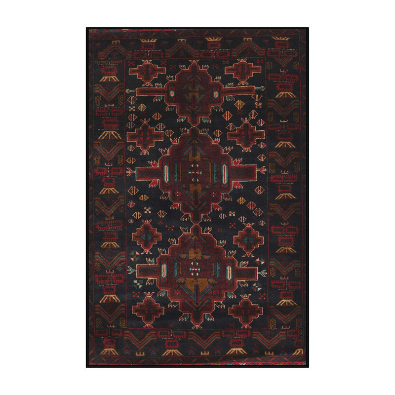 Oriental Indoor Rug, Rectangle 7' x 10'
