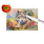 Wolves Wolf  Glass Cutting Board Large