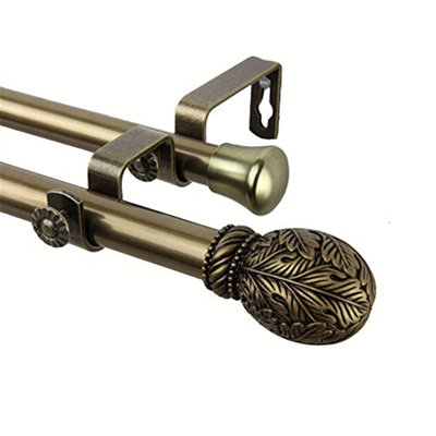  Forest 13/16 inch Double Curtain Rod