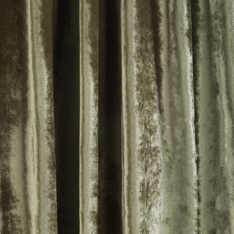 Room Darkening Single Curtain Panel, 190cm Width x 125cm Drop, Juniper