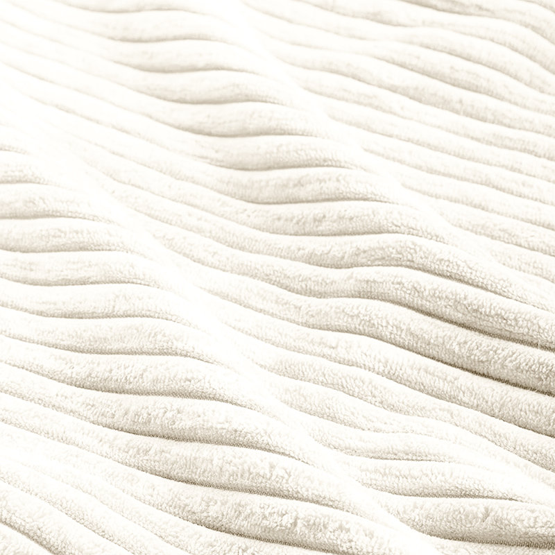 Square Pattern Cushion Cover-(Pack of 2), Cream Striped