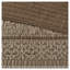 Ensemble de courtepointe 6 pièces avec coussins décoratifs en jacquard - Ensemble de literie réversible brun / or pour lit double / grand lit, couvre-lit jacquard en polyester de luxe avec taies décoratives-122647470
