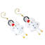 6.25'' Handmade People Holiday Shaped Ornament