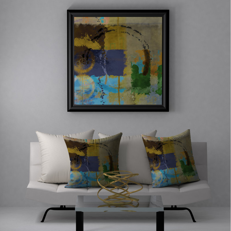  Housse et insert de coussin Royal, 20 po X 20 po, Abstrait 3