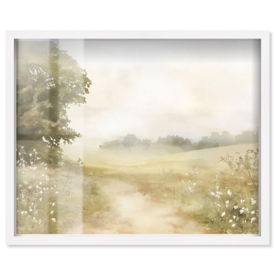 «English Escape Shadowbox Print» par Art Remedy