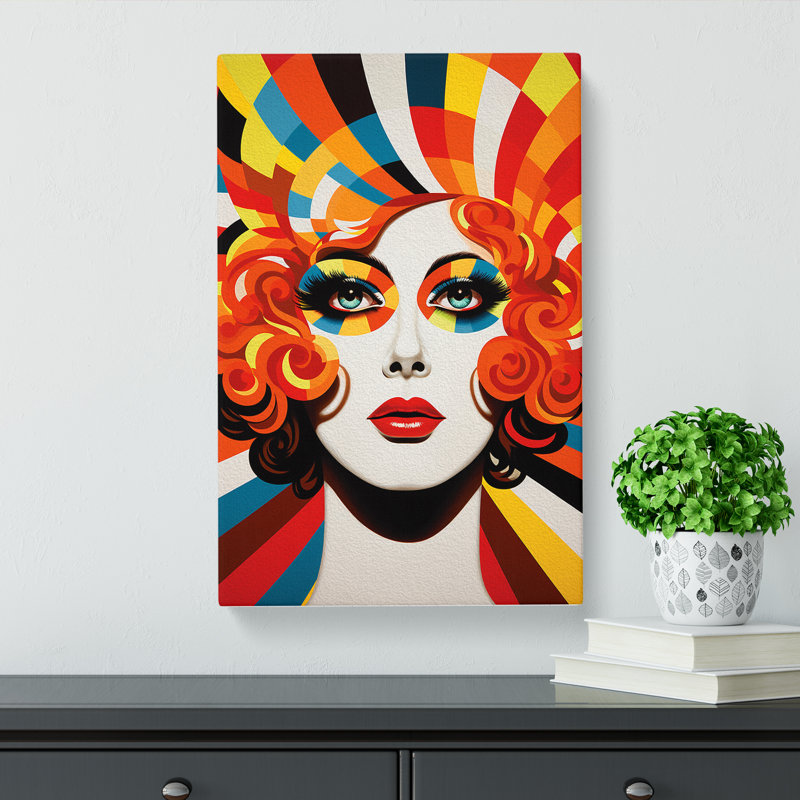 Drag Queen No.2 - Wrapped Canvas, 60cm H x 40cm W x 3cm D