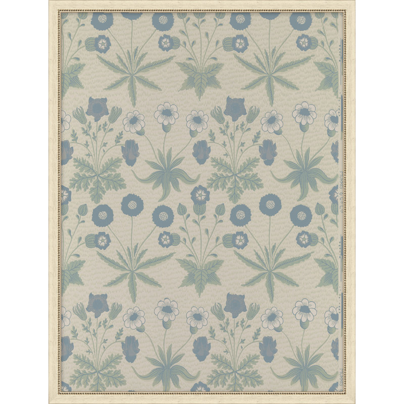 Motif floral 5 - peinture encadrée