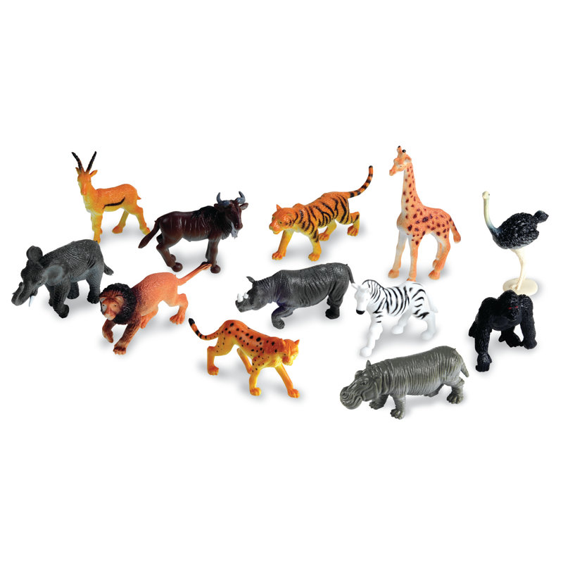 Compteurs d'animaux de la jungle, 60 pièces