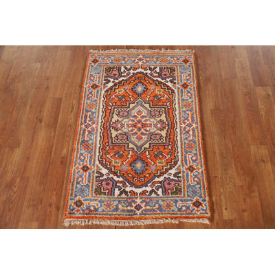 Geometric Traditional  Indian Rug 2x3