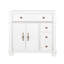 Meuble-lavabo de style campagne Mid-Century avec rangement spacieux et structure en bois massif-1917870366