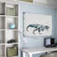 Reproduction de dinosaure vicieuse sur toile tendue-1394818577